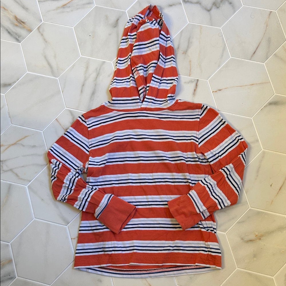 Crewcuts Striped Kids Tshirt Hoodie